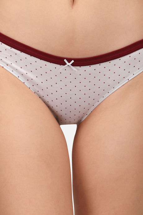Soie Medium Rise Half Coverage Bikini Panty (Pack of 6) - Multicolor — image 9